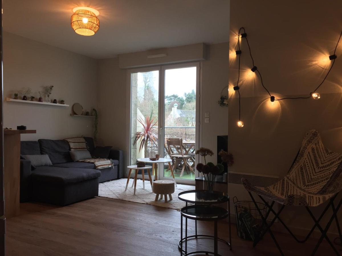 Bel Appartement La Foret-Fouesnant Vue Sur La Baie ภายนอก รูปภาพ